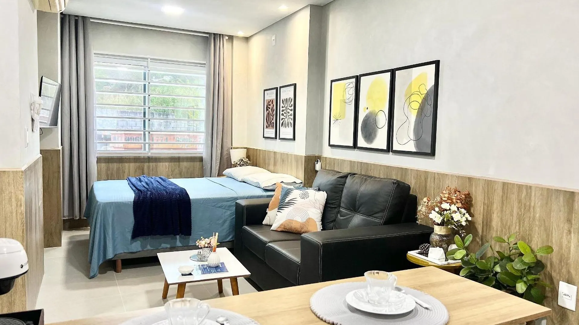 Economico! Studio Flat A 250M Do Mar! Jw01I 고베르나도르 셀소 하모스 0*,  브라질